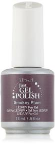 img 2 attached to Impressive IBD Just Gel Nail Polish in Smokey Plum - 0.5 Fluid Ounce