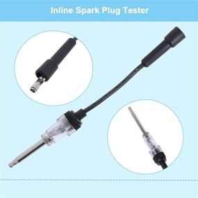 img 3 attached to 🔌 In-Line Spark Plug Tester: Reliable Diagnostic Tool for Automotive, Car, Lawnmower Ignition Systems - Pack of 2