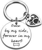 memorial keychain bereavement remembrance pawprints logo