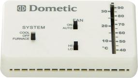 img 1 attached to 🌡️ Dometic D3106995-032 Heat and Cool Analog Thermostat