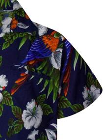 img 1 attached to King Kameha Hawaiian Shortsleeve Cherryparrot