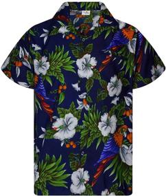 img 4 attached to King Kameha Hawaiian Shortsleeve Cherryparrot