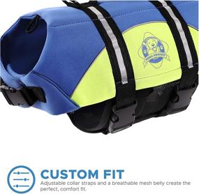 img 1 attached to 🐾 Paws Aboard Pet Life Jacket: Ensuring Safety and Style for Your Beloved Pets