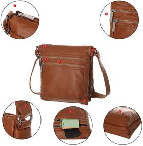 img 3 attached to ๐ผ HAIDEXI Crossbody Women's Handbag with Pockets & Wallet, Stylish Shoulder Bag