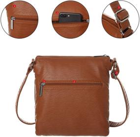img 2 attached to ๐ผ HAIDEXI Crossbody Women's Handbag with Pockets & Wallet, Stylish Shoulder Bag