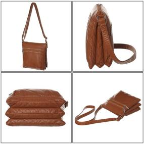 img 1 attached to ๐ผ HAIDEXI Crossbody Women's Handbag with Pockets & Wallet, Stylish Shoulder Bag