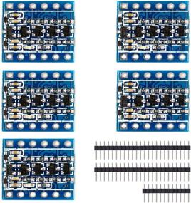 img 1 attached to 🔌 XCSOURCE 5PCS IIC I2C Logic Level Converter Bi-Directional Module: Efficient 5V to 3.3V Conversion TE291