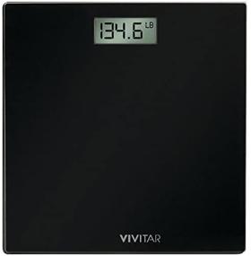 img 3 attached to 🔲 Vivitar Black Digital Bathroom Scale, PS-V134-B - Accurate and Lightweight