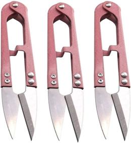 img 4 attached to 🧵 Penta Angel 4.1inch Sewing Scissors Yarn Thread Cutter Mini Small Snips Trimming Nipper - Pink, 3PCS: Perfect Stitch and DIY Tool