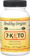 🔍 optimized for seo: healthy origins 7-keto 100mg 120 vegetarian capsules logo