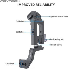 img 3 attached to 👌 Enhanced Stability and Control with PGYTECH Handgrip Mount Plus for Ronin S/SC