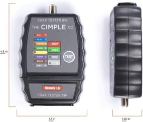 img 2 attached to 🔌 Commercial Grade 8 Port Coax Cable Mapper, Tester, Tracer, Toner - The Ultimate Coaxial Wire Continuity Checker