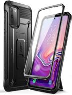 samsung galaxy s20 fe case (2020 release): supcase unicorn beetle pro series 📱 - full-body dual layer rugged holster & kickstand case with built-in screen protector (black) logo