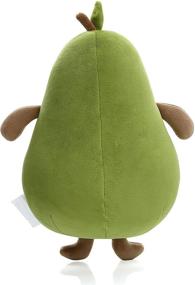 img 1 attached to Niuniu Daddy Avocado Stuffed Animal 11.5 inch Plushie Squishy Snuggle Toy Soft Kawaii Food Shaped Plushie Fruit Series Hugging Pillow for Kids/Toddlers/Teen