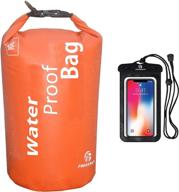 🌊 freegrace waterproof dry bag - lightweight dry sack with seals and waterproof case - floating on water - keep gear dry for kayaking, beach, rafting, boating, hiking, camping, fishing logo