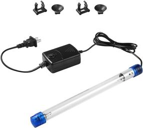 img 4 attached to LEDGLE Submersible Aquarium Lights with Clean Water Action | 13W, 11W, 9W, 7W for Green Clear Aquarium | Waterproof Clean Lamp
