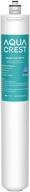 💧 aqua crest i2000 2 under sink water filter - nsf/ansi 42 certified - replacement cartridge for everpure i2000, mc2, eso7, mh2, ev9612-22, ev9612-56, ev9607-25, ev9613-21 logo