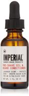 imperial barber pre-shave oil &amp; beard conditioner: compact 1 oz size! logo