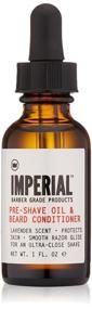 img 3 attached to Imperial Barber Pre-Shave Oil &amp; Beard Conditioner: Compact 1 oz Size!