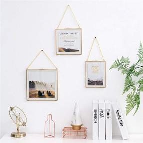 img 3 attached to 🖼️ JUSTDOLIFE Hanging Photo Frame: Vintage DIY Artwork Display for Wall Mounted Photos (6.3in)