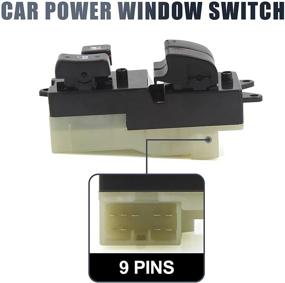 img 1 attached to 🚗 uxcell Master Driver Side Power Window Switch 84820-16060 Replacement for Toyota Pickup T100 Tacoma 1989-2000: Upgrade Your Vehicle's Window Controls