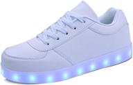 kealux flashing sneakers: stylish, breathable, and rechargeable logo