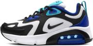 nike kids air max 200 (gs) running shoes at5627 - the ultimate athletic footwear for young runners logo