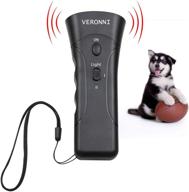 🐶 snnetwork pet gentle trainer ultrasonic: dual channel handheld petty pals for dogs - black logo