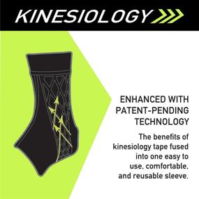 img 2 attached to 🏃 Enhanced Spark Kinetic Ankle Sleeve Compression for Optimal Performance