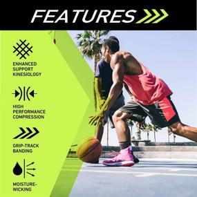 img 3 attached to 🏃 Enhanced Spark Kinetic Ankle Sleeve Compression for Optimal Performance