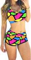 👙 top here bandage bathing swimsuit: stylish women's clothing for swimsuits & cover ups logo