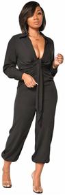 img 1 attached to 👗 Elegant Jumpsuits for Women – FOEOYO Womens Jumpsuit in Jumpsuits, Rompers & Overalls