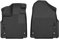 husky liners weatherbeater front floor mats for 2018-19 honda odyssey: enhanced protection and perfect fit logo