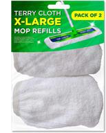 🧹 vanduck x-large reusable cotton mop pads for swiffer sweeper xl - 2-pack - (mop not included) logo