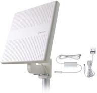📺 antop antenna hdtv antenna: outdoor & indoor, amplified reception, 4k 1080p uhf vhf freeview channels logo