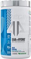 💧 eaa + hydro от ap sports regimen: веганский ферментированный порошок bcaa и eaa аминокислот с общим содержанием аминокислот 10.5 г для мужчин и женщин - восстановление + гидратация электролитами - 30 порций (синий кристалл) логотип