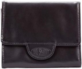 img 4 attached to Large-Sized Slim Wallet for Women: Big Skinny Trixie Leather Tri-Fold Design, Accommodates 30 Cards