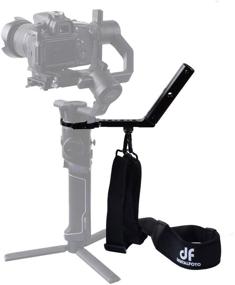 img 3 attached to 🔧 DF DIGITALFOTO Terminator Hang Strap Mounting Clamp Accessories for Moza Air 2 and Crane 2 Gimbal, Enhancing Your ZHIYUN WEEBILL LAB Crane 3 Setup Design