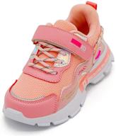 👟 girls' lightweight breathable athletic sneakers: ideal running shoes for girls logo