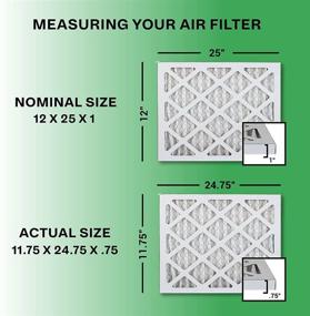 img 3 attached to Оптимизируйте свою систему HVAC с плоскими фильтрами для печей размером 12X25X1 от FilterBuy 🌬️