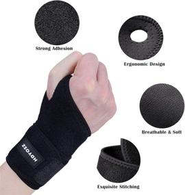 img 1 attached to 🏋️ HDYOSZ Adjustable Compression Tendonitis Recovery: Customizable Support for Optimal Healing