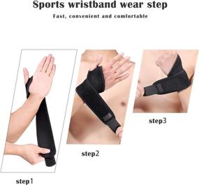 img 2 attached to 🏋️ HDYOSZ Adjustable Compression Tendonitis Recovery: Customizable Support for Optimal Healing