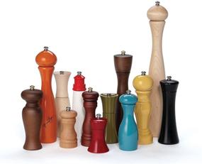 img 1 attached to 🔳 Fletchers' Mill Newport Walnut Stain Pepper Mill - 17 Inches, Adjustable Coarse to Fine Grind, USA Made