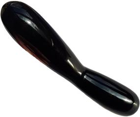 img 4 attached to 💎 8.4 inch (21 cm) Long Gemstone Wand Massager with Curved Shaft - Ideal for Deep Tissue & Trigger Point Massages for Shoulder, Neck, Back - Suitable for Crystal Healing, Meditation, Reiki