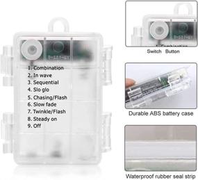 img 1 attached to Battery Operated Lights 33Ft Control Multicolored