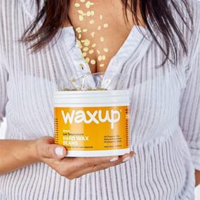 img 2 attached to 🍯 waxup Honey Hard Wax Beads 18oz - Stripless Wax Refill for Effective Hair Removal on Face, Bikini, and Entire Body