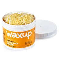 🍯 waxup honey hard wax beads 18oz - stripless wax refill for effective hair removal on face, bikini, and entire body logo