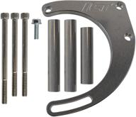 ict billet adjustable alternator bracket for big block chevy with electric water pump - low mount (long kit 551449) logo