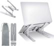 gokotta adjustable aluminum compatible 10 15 6in laptop accessories logo