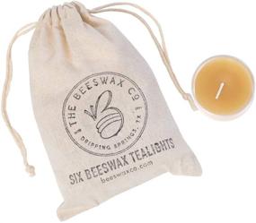img 3 attached to 🐝 The Beeswax Co. 100% Pure Beeswax Tea Lights - Natural Texas Beeswax (24) - Illuminate Your Space Naturally with Premium Beeswax Tea Lights
